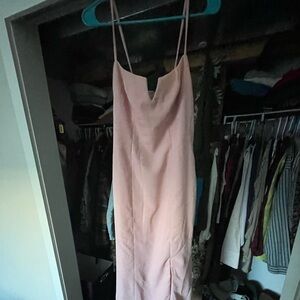 Bridesmaid dress - rose quartz